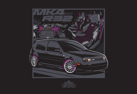 Humble Mechanic x 8380 Golf Mk4 R32